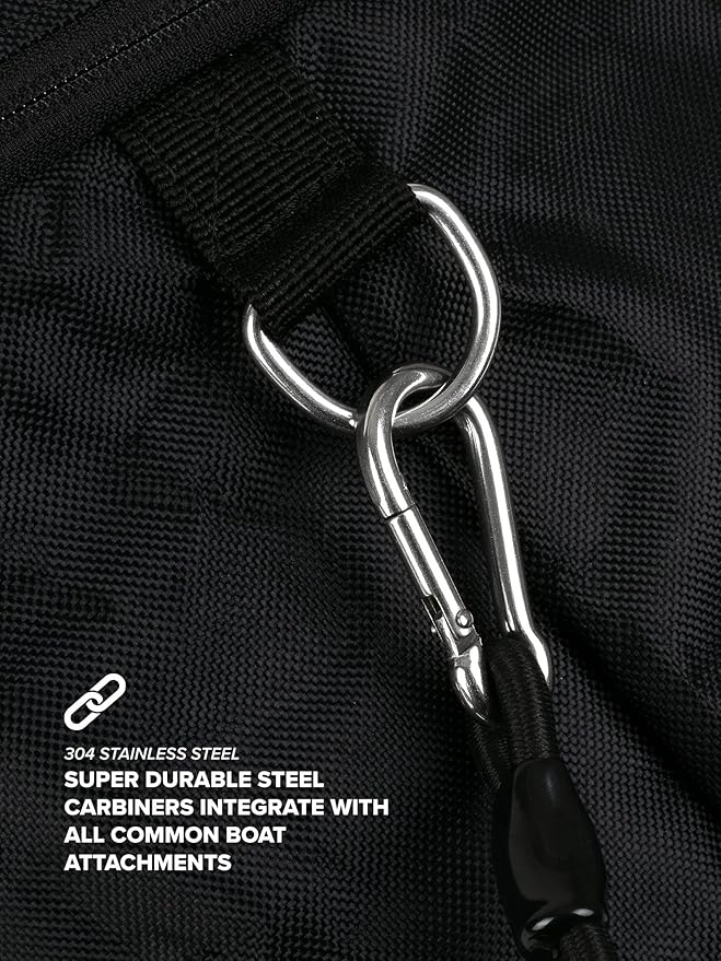 Rogue Endeavor Collapsible Mesh Free Dive Snorkel Bag - Designed for Long Fins, Collapsible, with Attachments for Dock, Boats and Trees.