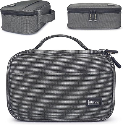 sisma Travel Electronics Organizer Tech Accessories Case Small Carrying Bag for Charging Cables Phone Chargers USB Plugs Power Cords Earbuds Adapter - Special Edition