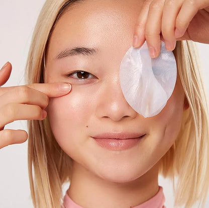 Jillian Dempsey Eye Masks: 100% Natural Under Eye Mask to Hydrate, Sooth, Plump, and Minimize Fine Lines and Wrinkles I Pack of 10