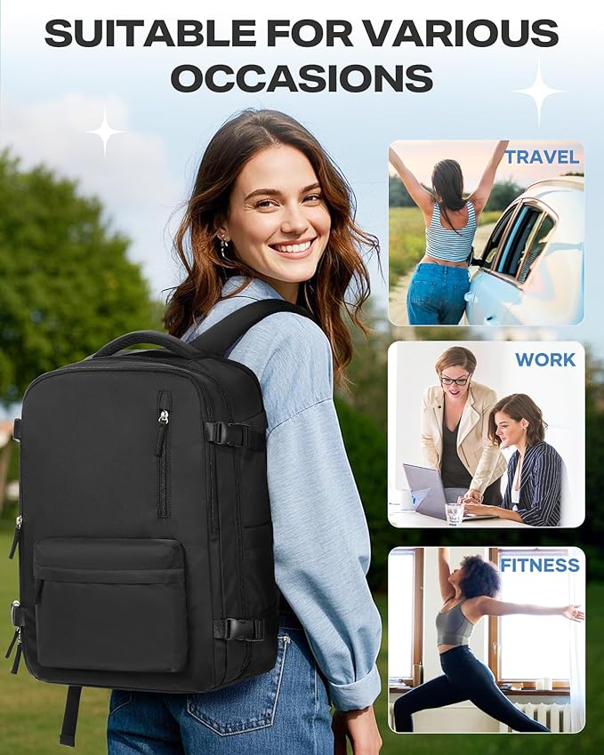 coofay Vacuum Backpack Travel with Pump Airbag Travel Backpack with Vacuum System Mochila de Viaje Compresion al Vacio Easyvacpack Vacpack Backpacks for Traveling Carry on Luggage