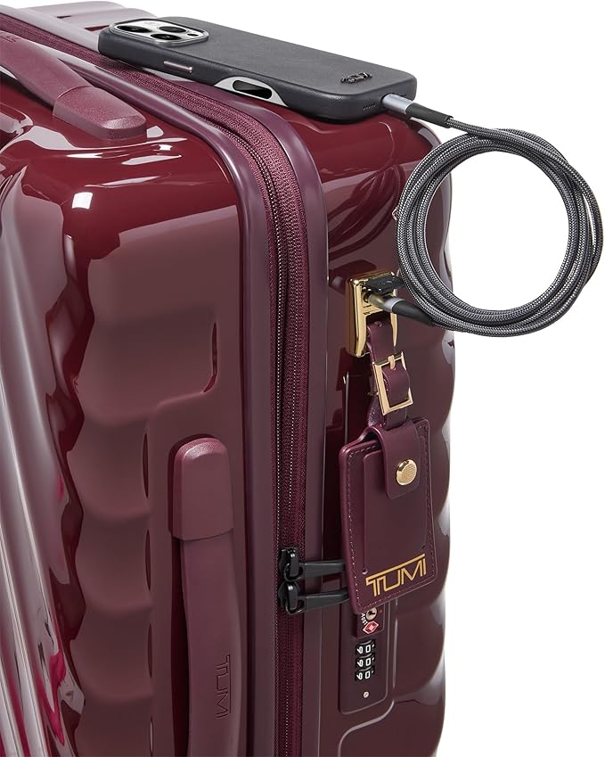 Tumi Unisex 19 Degree International Expandable 4 Wheel Caryy On Wine One Size