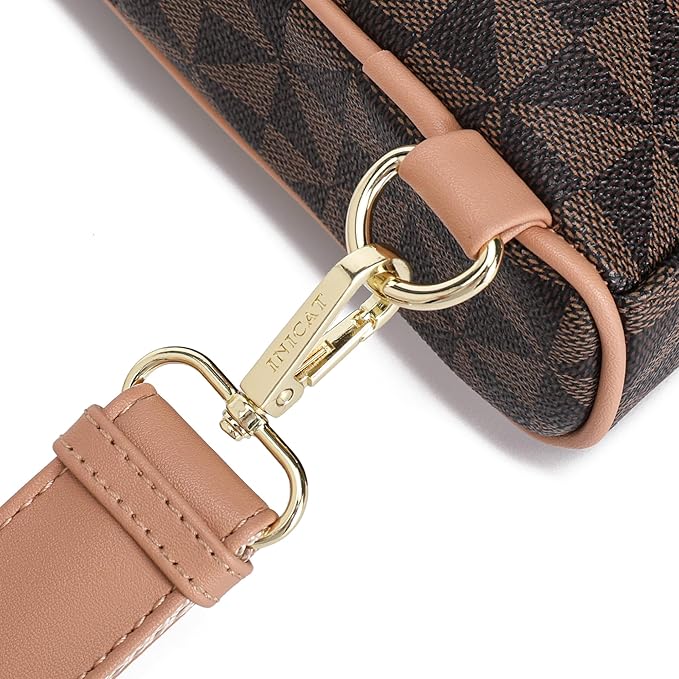 INICAT RFID Blocking Sling Bag,Anti Theft Crossbody Bags for Women,Travel Gifts Cross Body Purses Vegan Leather