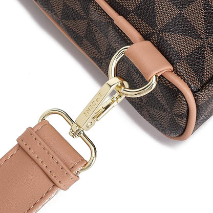 INICAT RFID Blocking Sling Bag,Anti Theft Crossbody Bags for Women,Travel Gifts Cross Body Purses Vegan Leather
