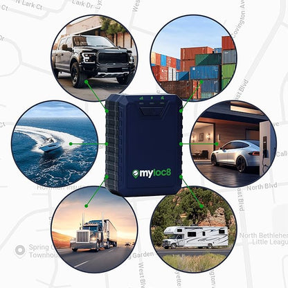 Ultra GPS Tracker for Vehicles – Rugged Waterproof GPS Locator for Cars, Trucks, Hidden Tracking Device, 4G LTE, Real-Time Updates, Long Battery Life (4-Mо Subscription Included)