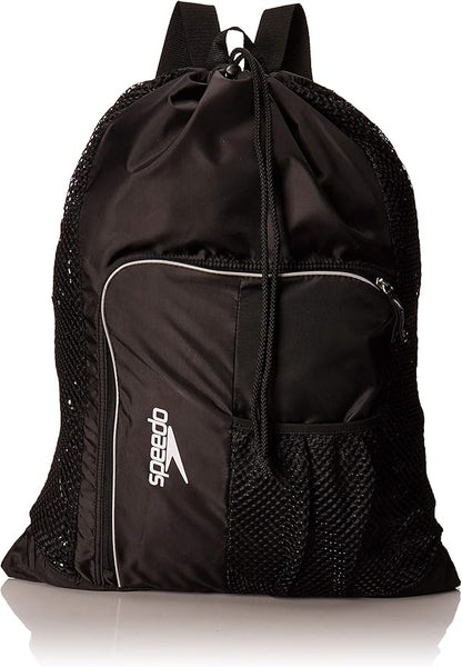 Speedo Unisex-Adult Drawstring Deluxe Ventilator Mesh Equipment Bag