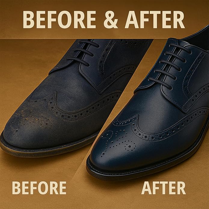 Eagle Shoe Cream Polish Kit – 3 Piece Boot & Shoe Polish with Shoe Cream, Shine Cloth & Applicator