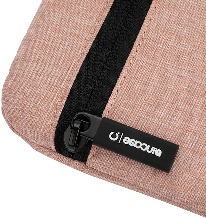 Incase 13-inch Laptop Carry Zip Sleeve - Sea Blue, Polyester, Protecting Laptops During Travel or Transport, Cover for Laptops (Blush Pink)
