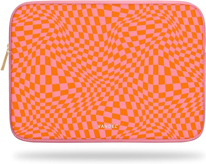 Vandel MacBook Air 13 inch Laptop Sleeve, Fits 13-13.3 inch Laptops: Neoprene MacBook Pro & Air Case, Chromebook, HP Soft Cover | Thin Computer Carrying Bag, Pink Mac (M1 & M2) Pouch