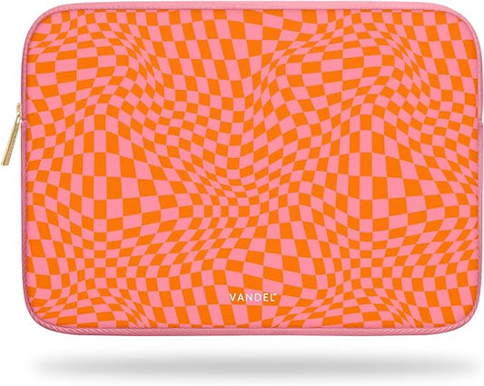 Vandel MacBook Air 13 inch Laptop Sleeve, Fits 13-13.3 inch Laptops: Neoprene MacBook Pro & Air Case, Chromebook, HP Soft Cover | Thin Computer Carrying Bag, Pink Mac (M1 & M2) Pouch