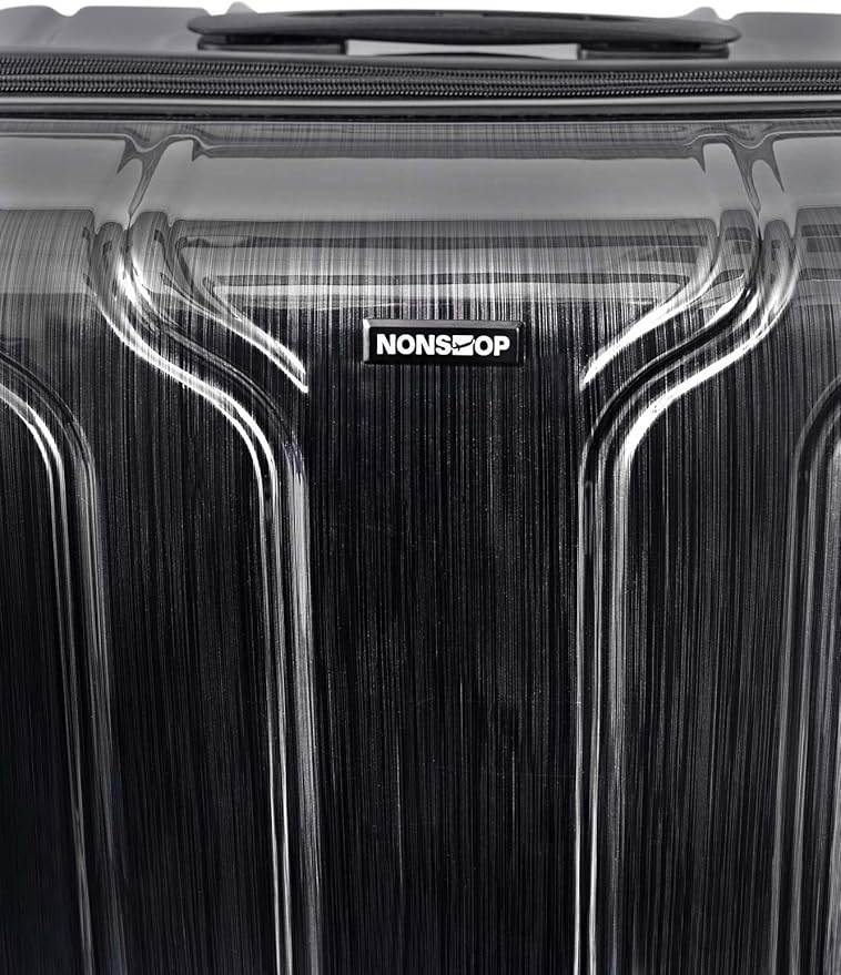 NONSTOP New York Elite Luggage Expandable Lightweight Spinner Wheels hard side shell Travel Suitcase Set, TSA Lock, Double USB Port, 3 packing cubes