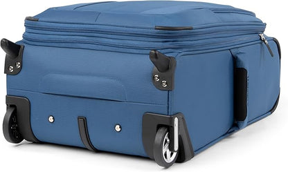 Travelpro Maxlite 5 Softside Expandable Upright 2 Wheel Carry-on Luggage, Lightweight, 22-Inch — Ensign Blue