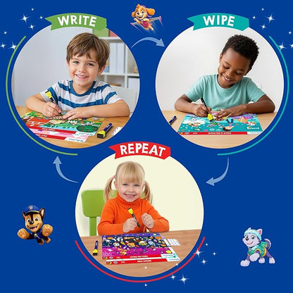 Skillmatics Search and Find PAW Patrol Educational Game - Reusable Preschool Learning Activities, Perfect for Toddlers & Kids Who Love Toys, Art & Crafts, Gifts for Boys & Girls Ages 3, 4, 5, 6