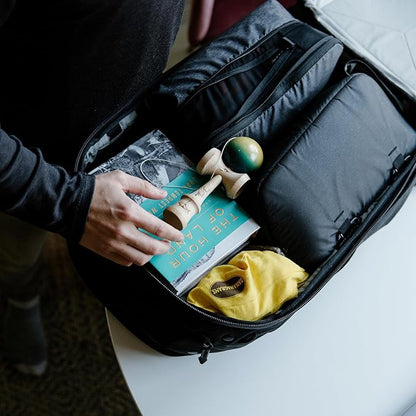 Peak Design Packing Cube, Raw, Weatherproof Luggage Cube with Dual Compartment Organization, Expansion and Compression, Zipper Opening, Travel Organizer for Men and Women, Size S