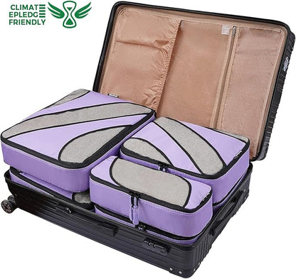 BAGAIL 6 Set Packing Cubes,Travel Luggage Packing Organizers