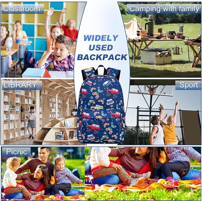 CAMTOP Preschool Backpack for Kids Boys Girls Toddler Backpack Kindergarten School Bookbags for Age 3-8