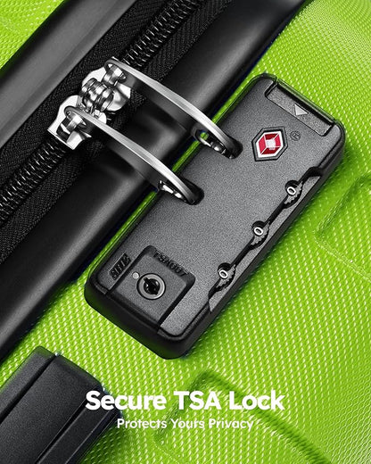 Suitour 2 piece luggage sets Hard Shell Luggage Set with Spinner Wheels, TSA Lock, 20 24 inch Travel Suitcase Sets