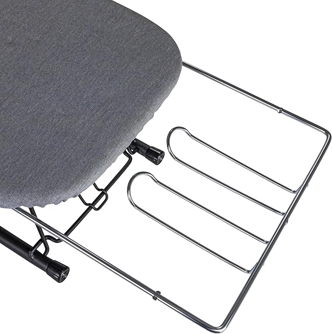 Household Essentials Tabletop Ironing Board with Iron Rest and Door Hanger | Compact Folding Ironing Station for Dorm Rooms, Apartments, and Small Spaces | 36.5"x12"
