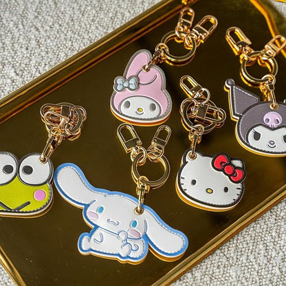 Sonix x Sanrio Character Keychain Case Compatible with Apple AirTag | Protective AirTag Cover Keychain | Cinnamoroll