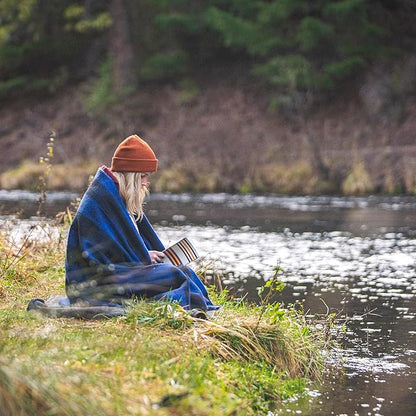 Arcturus Military Wool Blanket - Warm, Thick, Washable - Great for Outdoors, Camping, Stadium Blanket, Picnics, Travel - Car & Bushcraft Survival Kits