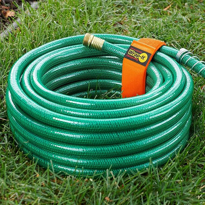 Super-Stretch Wrap-It Storage Straps - (6) 18" Orange - Elastic Hook and Loop Cinch Straps - Extension Cord Organizer, Hose and Cables Straps, Cord Wrap, Cord Keeper, Garage and RV Storage Accessories