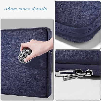 Slim Laptop Case 13.3 14 inch Sleeve, Rainproof & Shockproof Carrying Case for Notebooks Compatible with MacBook Pro 14" and All Models 13.3" MacBook Air/Pro, Most Popular 13"-14" PC,Blue