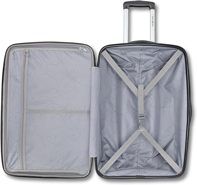 Samsonite Winfield 2 Hardside Expandable Luggage with Spinner Wheels, Teal, Checked-Large 28-Inch