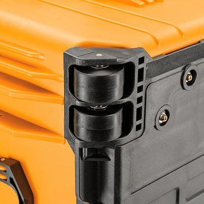 Eylar 31.5" X-Large Protective Roller Hard Case for Cameras, Drones, Tools, and AV Equipment with IP67 Waterproof, Shock Resistant, and Customizable Foam Inserts (Yellow)