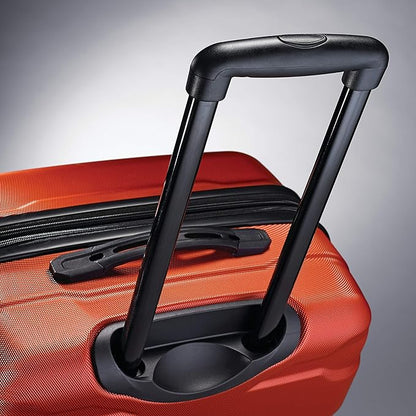 Samsonite Omni PC Hardside Expandable Luggage with Spinner Wheels, Burnt Orange, 3-Piece Set (20/24/28)