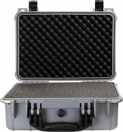 Eylar Standard 16" Gear, Equipment, Hard Camera Case Waterproof with Foam TSA Standards