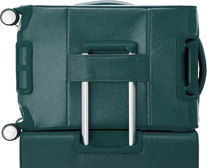 Samsonite UpLIFT Lightweight Softside Carry-On Luggage with Spinner Wheels - Expandable - Airline-Approved, Polyester Soft Suitcase for Ultra Light Travel - Emerald Green