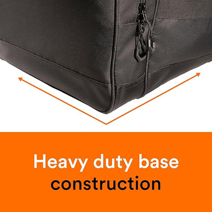 Fitdom 140L 38" Heavy Duty Extra Large Sports Equipment Duffle Bag with Upgrade Zipper, Durable & Water Resistant. Perfect for Travel Storage Football Hockey Baseball Basketball Team Coaches & More