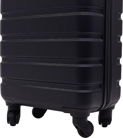 Wrangler 20" Spinner Carry-On Luggage, Black