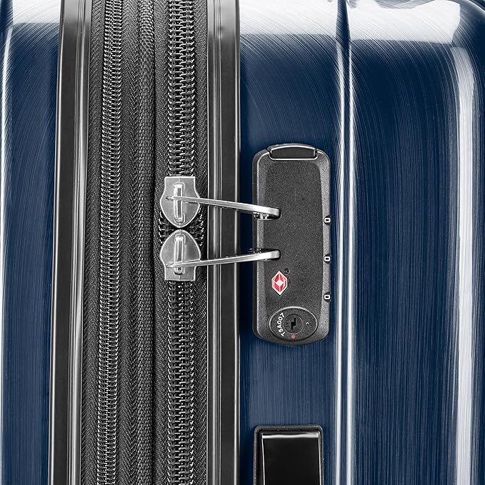 Samsonite Winfield 2 Hardside Expandable Luggage with Spinner Wheels, Navy, 3-Piece Set (20/24/28)