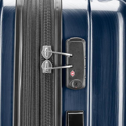 Samsonite Winfield 2 Hardside Expandable Luggage with Spinner Wheels, Navy, 3-Piece Set (20/24/28)