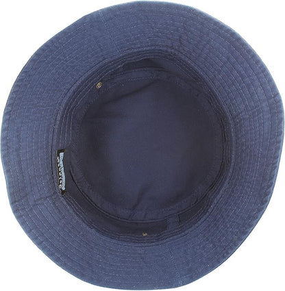 Gelante Solid Color 100% Cotton Bucket Hat for Women and Men Packable Travel Summer Beach Hat