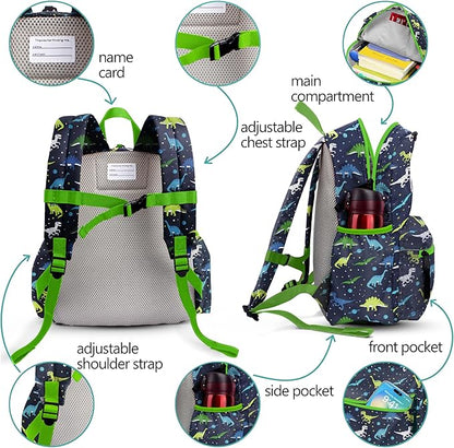 Kids Backpacks For Girls & Boys, Elementary School Bookbag, 14" H, For Kids 3-6 Medium