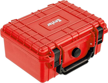 Eylar Protective Camera Hard Case Water & Shock Proof w/Foam, TSA Standards 9.12 inch 7.56 inch 4.37 inch (Red)