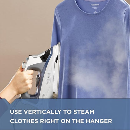 BLACK+DECKER Allure Professional Steam Iron, Blue, D3030
