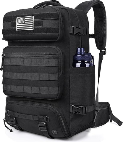 40L Travel Backpack Mens TSA Approved Carry-on Durable Large Weekender Backpack Fits 17.3 Inch Laptop YKK-Zipper AER Travel Pack with USB Charging Port Shoes Compartment