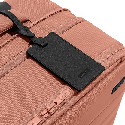Away Softside Bigger Carry-On Suitcase, 23 Inch Lightweight, Expandable High-Strength Nylon Luggage With Spinner Wheels, Meets Requirements for Most Major Airlines, Clay Pink