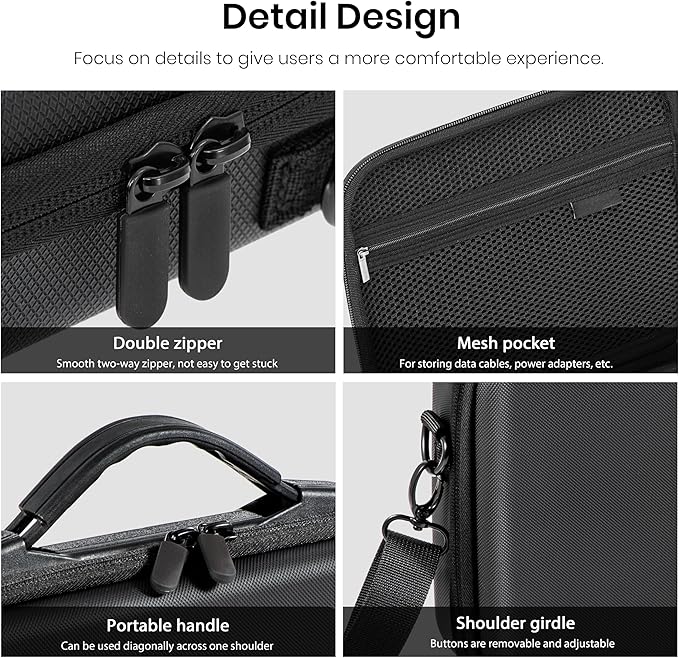 STARTRC PHOTO Action 6 Carrying Case for DJI Osmo Action 6 Camera Accessories Hard Shell Bag Travel Case