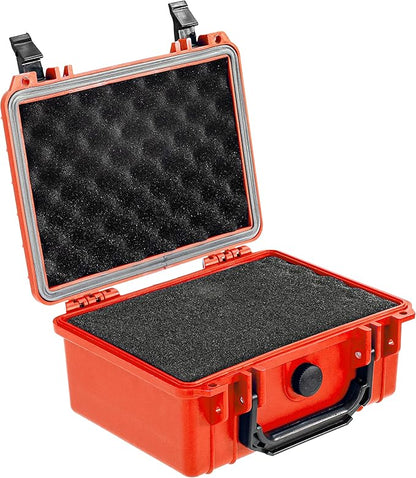Eylar Protective Camera Hard Case Water & Shock Proof w/Foam, TSA Standards 9.12 inch 7.56 inch 4.37 inch (Red)