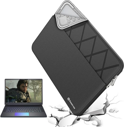 Smatree Laptop Sleeve for 16 inch DELL G16 Gaming Laptop, Case with Accessory Pocket, YKK Zipper, Patented Super-Corner Design (E643)