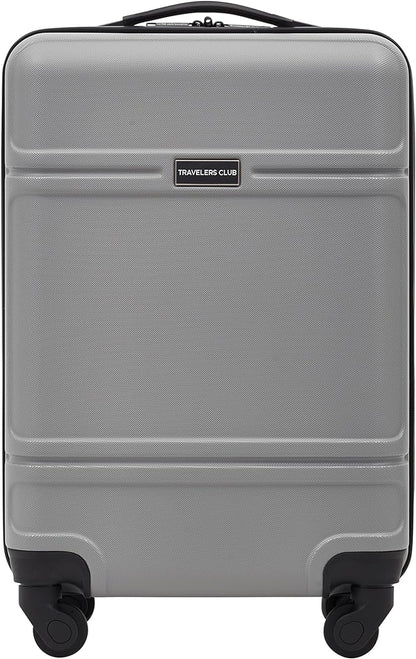Travelers Club Skyline 20" Carry-On Spinner Luggage, Gray