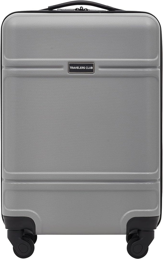 Travelers Club Skyline 20" Carry-On Spinner Luggage, Gray