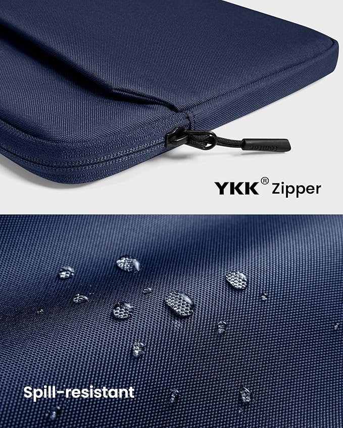 tomtoc Slim Laptop Sleeve for 13.5-14.3 Lenovo, HP, ASUS, Dell, Acer Laptop Notebook, Vivobook/Zenbook 14, Water-Resistant Protective Case for 13.8 Inch Surface