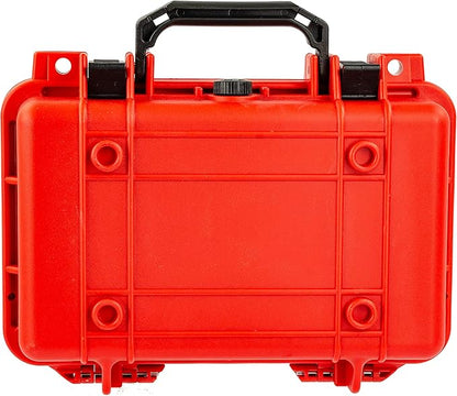 Eylar Protective Gear and Camera Hard Case Waterproof Dry Box with Foam 11.6 Inch 8.3 Inch 3.8 Inch (Red)