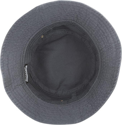 Gelante Solid Color 100% Cotton Bucket Hat for Women and Men Packable Travel Summer Beach Hat