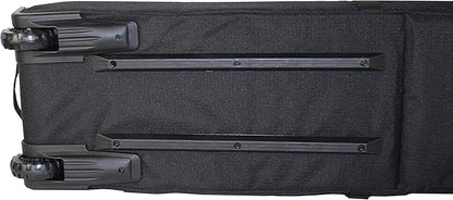 Element Equipment Wheeled Padded Ski Bag Ultimate Double - Premium High End Double Roller Travel Bag