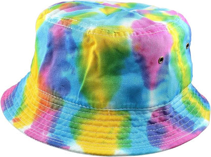 Gelante Solid Color 100% Cotton Bucket Hat for Women and Men Packable Travel Summer Beach Hat
